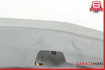 90-95 Mercedes R129 SL300 500SL Left Driver Side Seat Cover Panel Trim Gray OEM