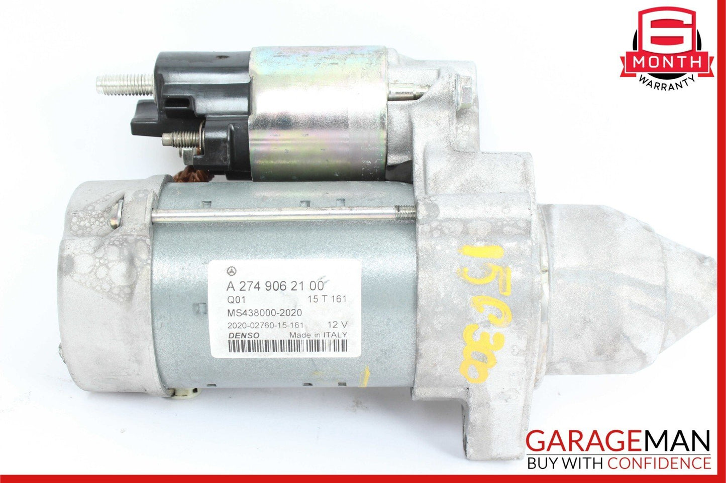 15-18 Mercedes W205 C250 C300 2.0L DENSO Engine Starter Motor 2749062100 OEM