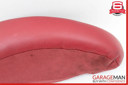 14-18 Maserati Quattroporte Rear Left Side Seat Bolster Cushion Pad Cover Red