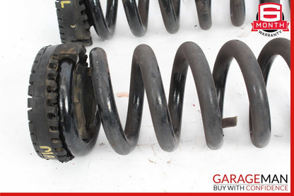 14-17 Maserati Ghibli Rear Right & Left Suspension Coil Spring Absorber Set OEM