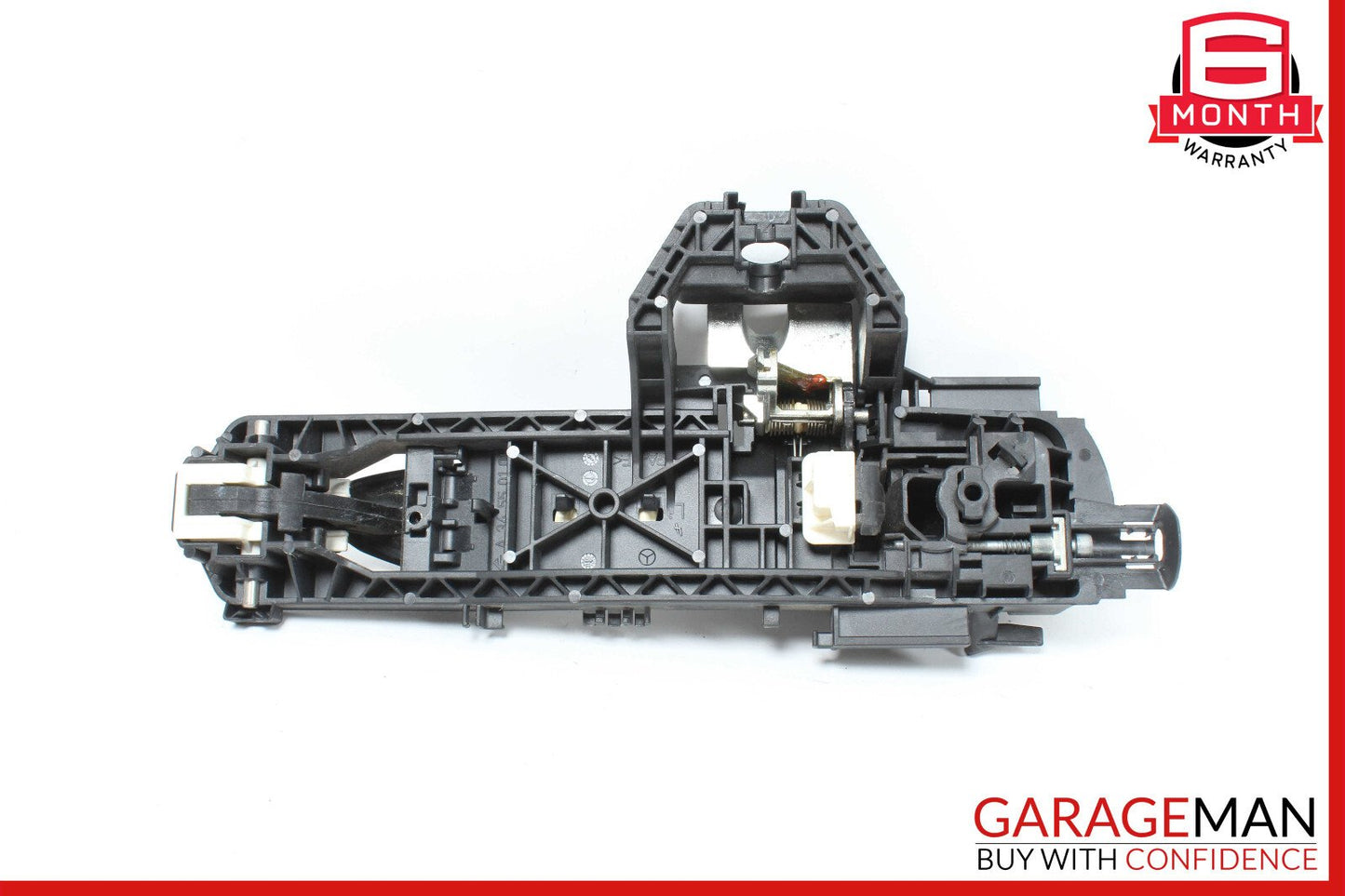 12-14 Mercedes W204 C250 C300 Rear Left Driver Exterior Door Handle Black OEM