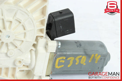 10-16 Mercedes W207 E350 Coupe Rear Left Side Door Window Regulator Motor Unit
