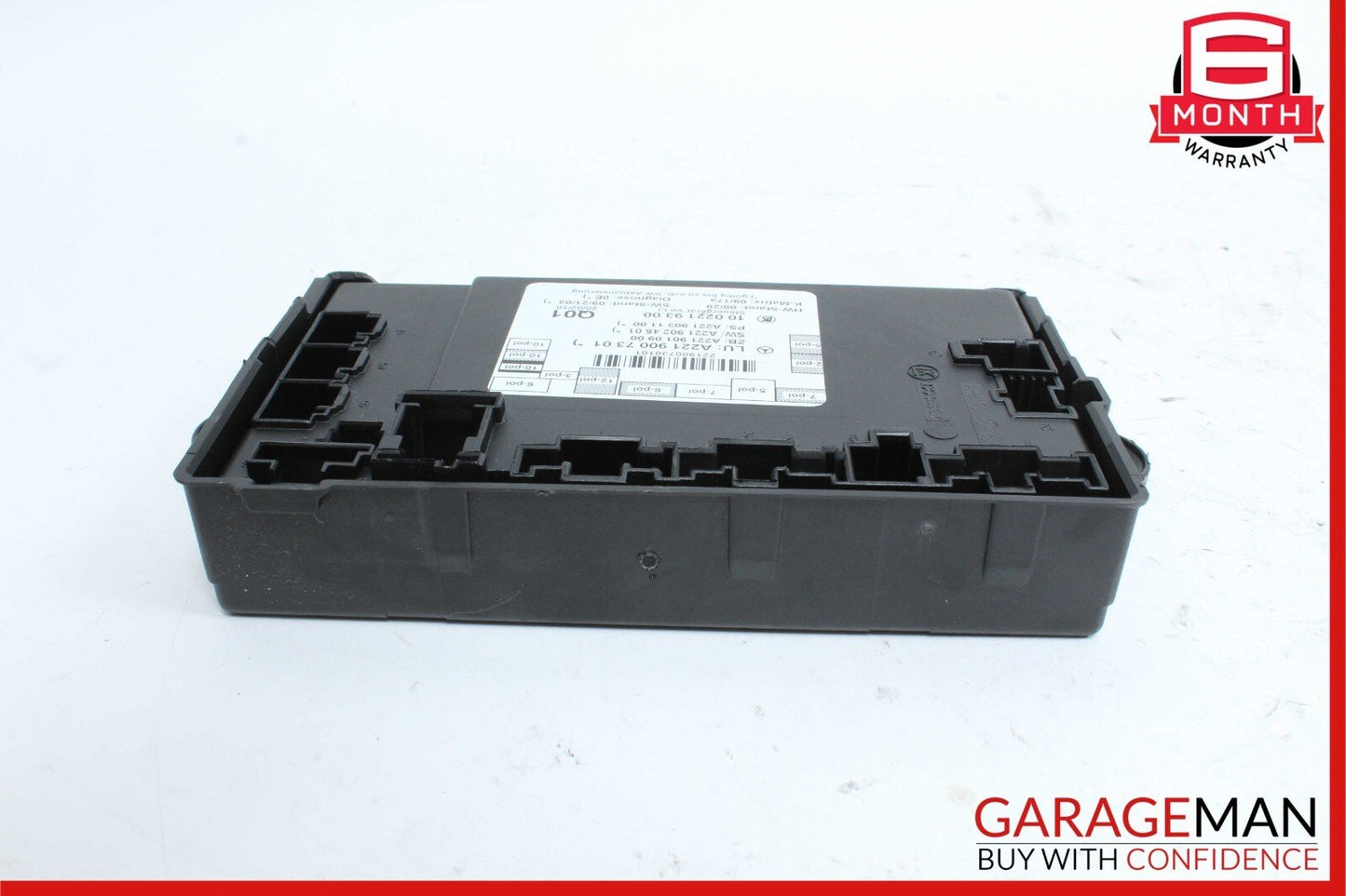 07-13 Mercedes W221 S550 S65 AMG Front Left Door Control Module 2219010900 OEM