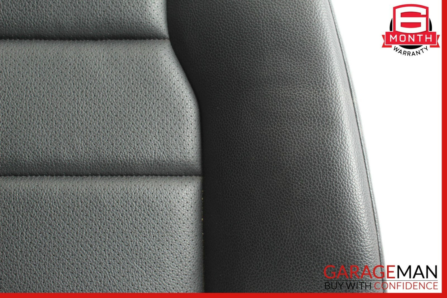 08-14 Mercedes W204 C350 Front Right Side Top Upper Seat Cushion Black
