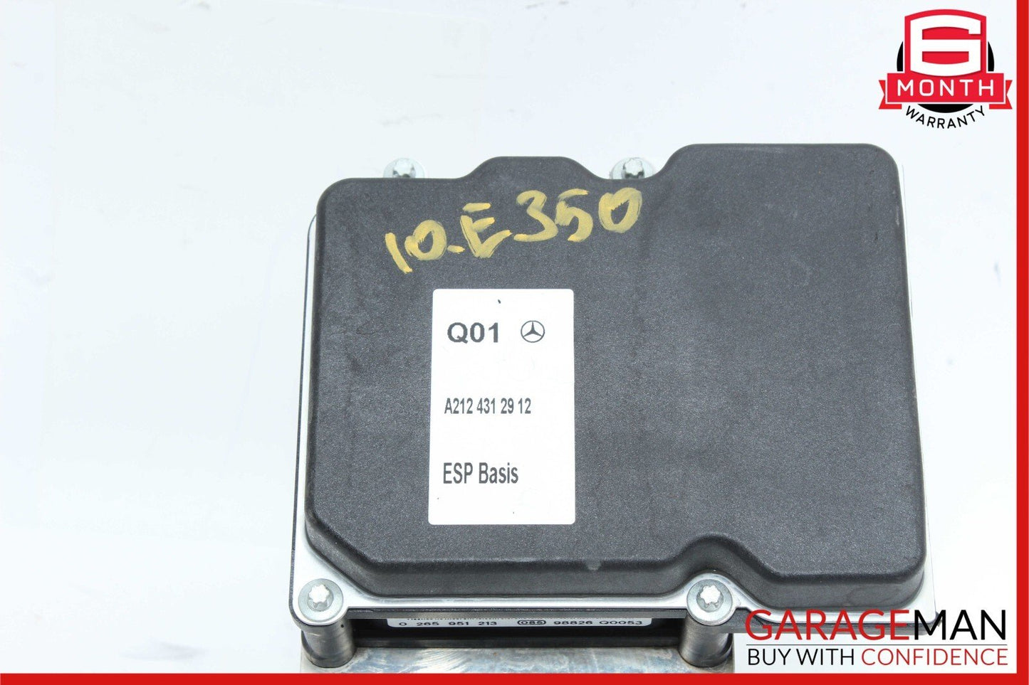 10-13 Mercedes W212 E350 E550 ABS Anti Lock Brake Pump Control Module Unit