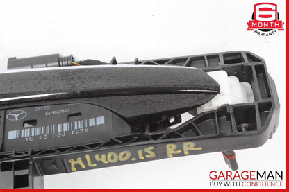 14-16 Mercedes W166 ML400 E350 Right Side Exterior Door Handle Keyless Go OEM