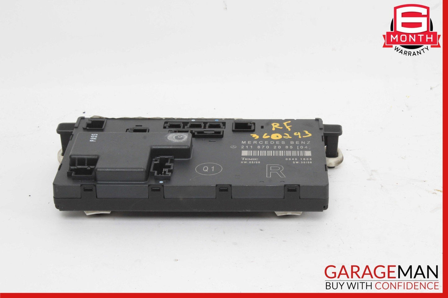 03-09 Mercedes W211 E350 E550 Front Right Passenger Side Door Control Module OEM