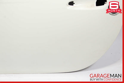 12-20 Mercedes R172 SLK250 Front Left Side Exterior Door Shell Calcite White
