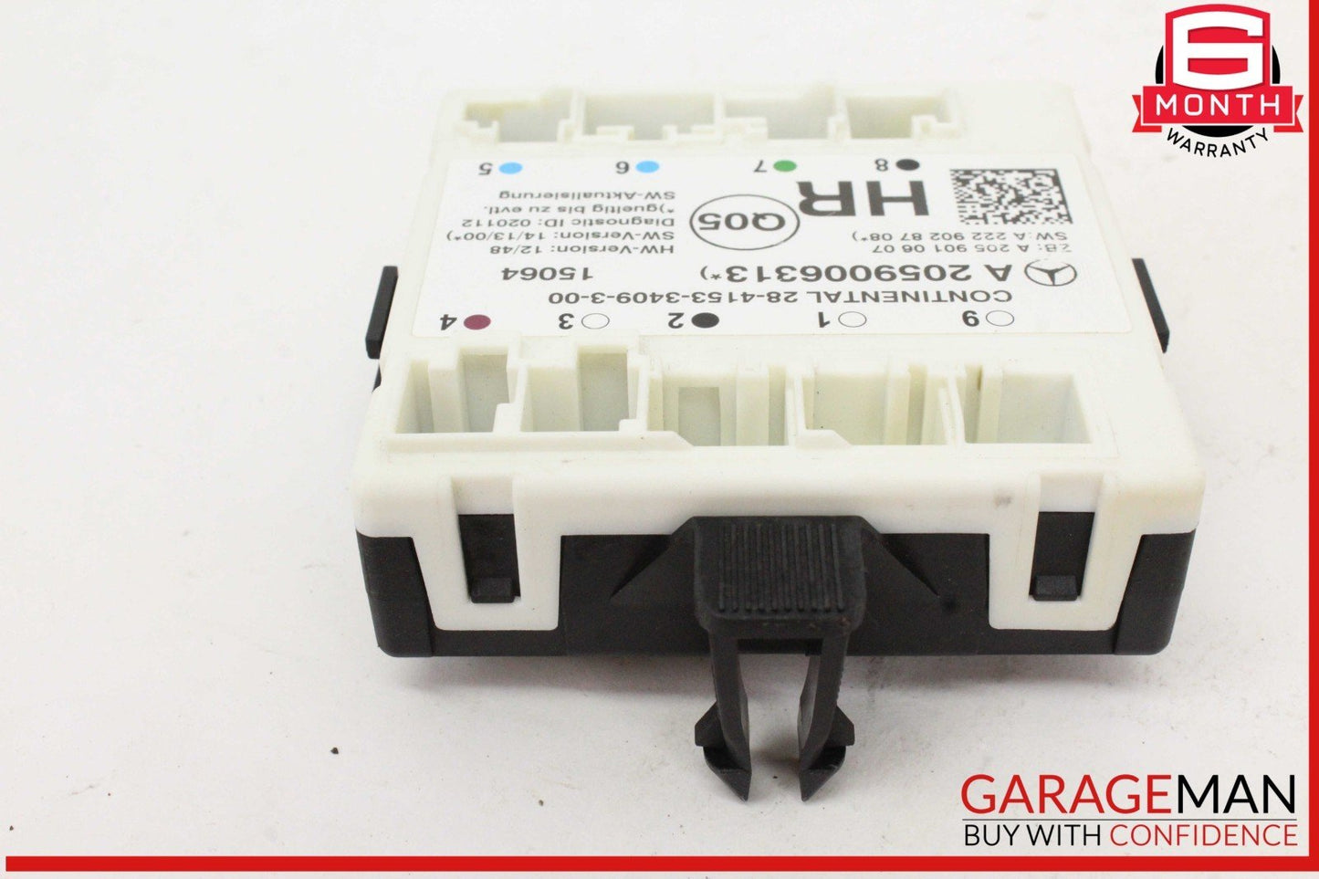 15-18 Mercedes W205 C300 Rear Right Passenger Side Door Control Module Unit OEM