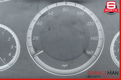 2013 Mercedes W212 E350 Hybrid Instrument Cluster Speedometer 2129002214 OEM