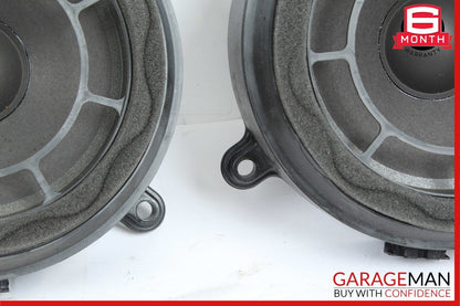 01-07 Mercedes W203 C230 C32 AMG Front Right & Left Side Door Audio Speaker Set