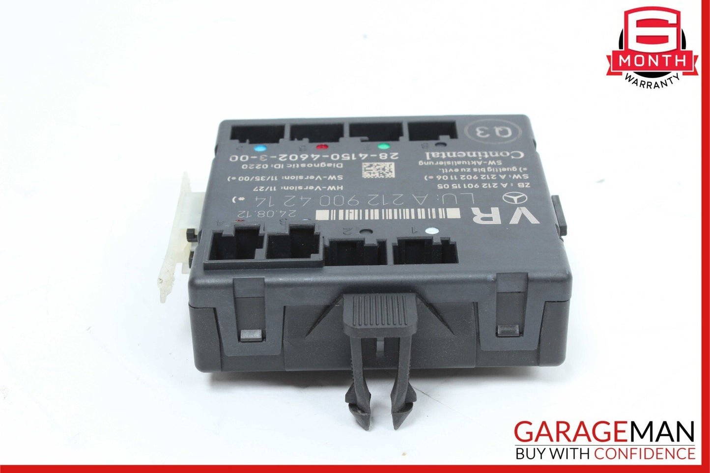 08-18 Mercedes W204 C250 Front Right Side Door Control Module 2129011505 OEM