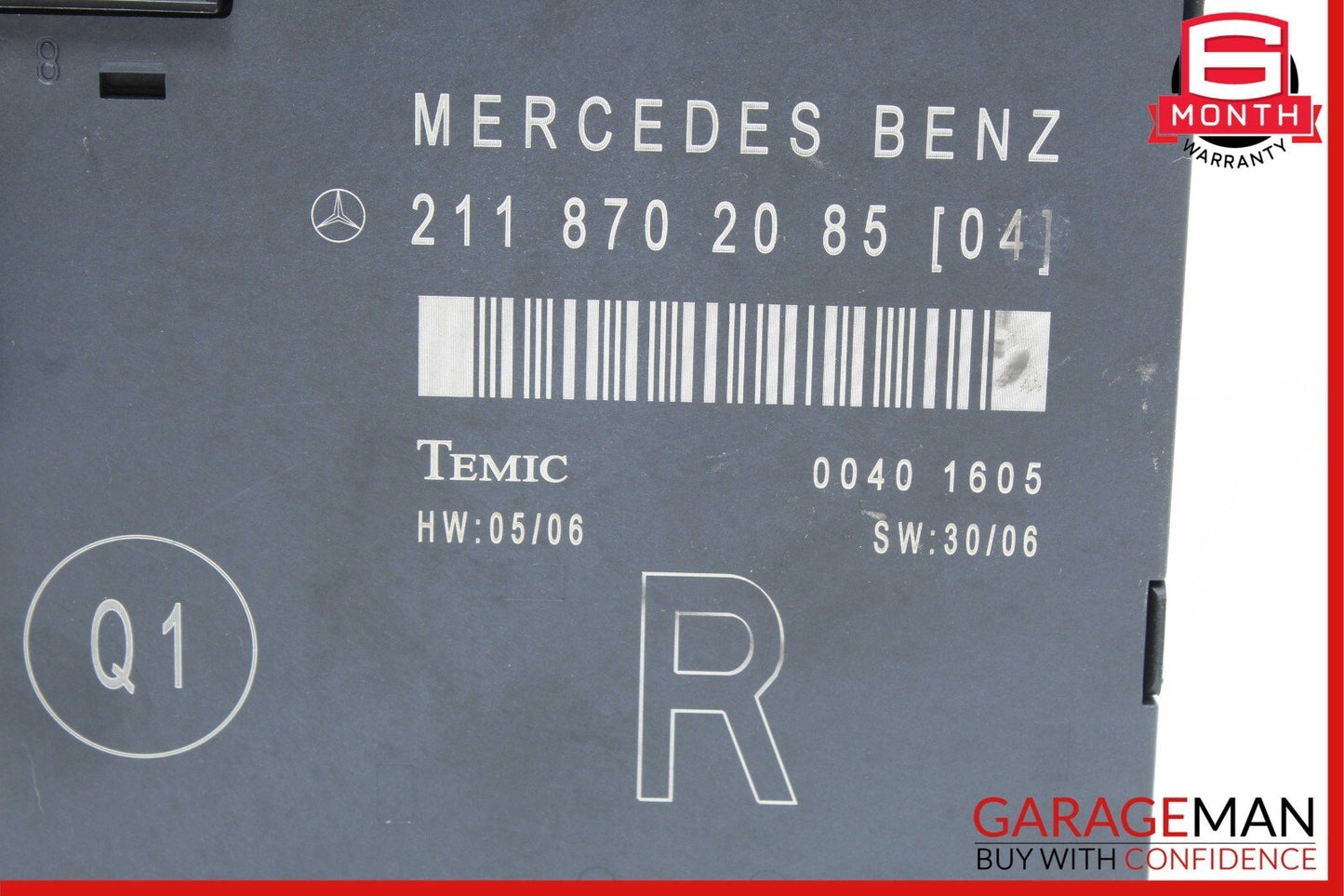 03-09 Mercedes W211 E550 E350 E320 Front Right Door Controller Module Unit