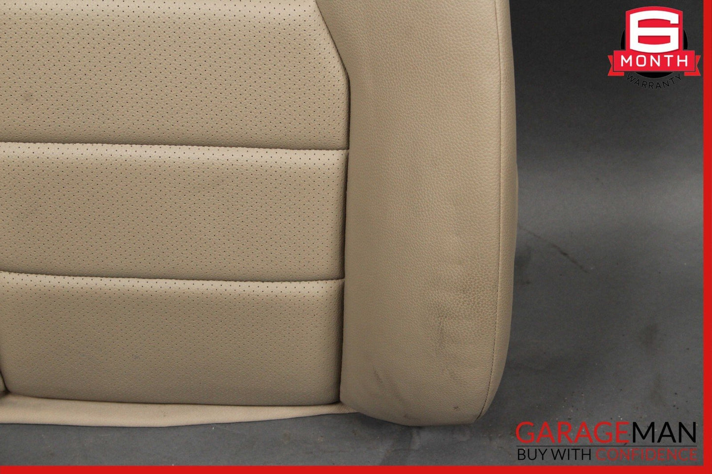 08-14 Mercedes W204 C250 C350 Front Right Side Top Upper Seat Cushion Beige OEM