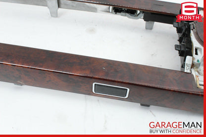 07-09 Mercedes W221 S550 Center Console Arm Rest Armrest Trim Panel Cover Wood