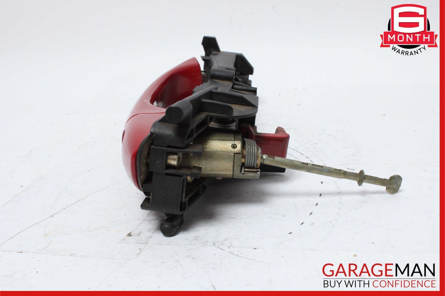 05-11 Mercedes R171 SLK350 Front Left Driver Side Exterior Door Handle Red OEM