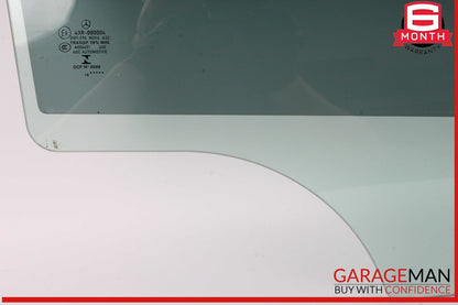 15-21 Mercedes W205 C300 C400 Rear Right Side Door Window Glass OEM