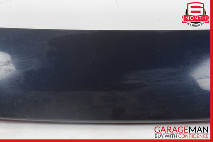 11-16 Mercedes W212 E350 Wagon Rear Tailgate Spoiler Cavansite Blue OEM