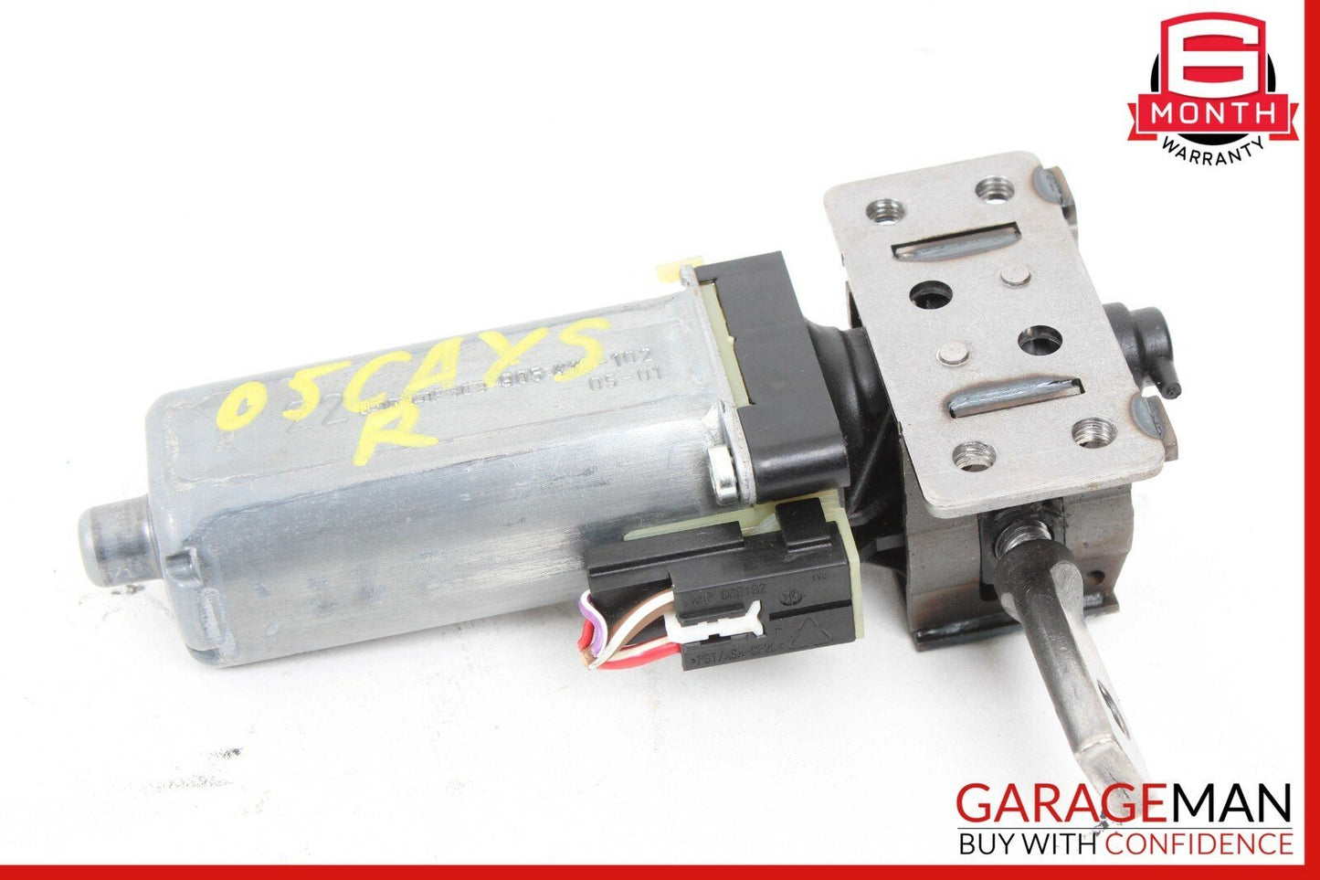 03-06 Porsche Cayenne 955 Front Right Passenger Side Lower Seat Track Motor OEM