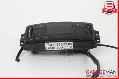 06-11 Mercedes W211 E500 CLS500 Rear AC Climate Control Switch 2118300285 OEM