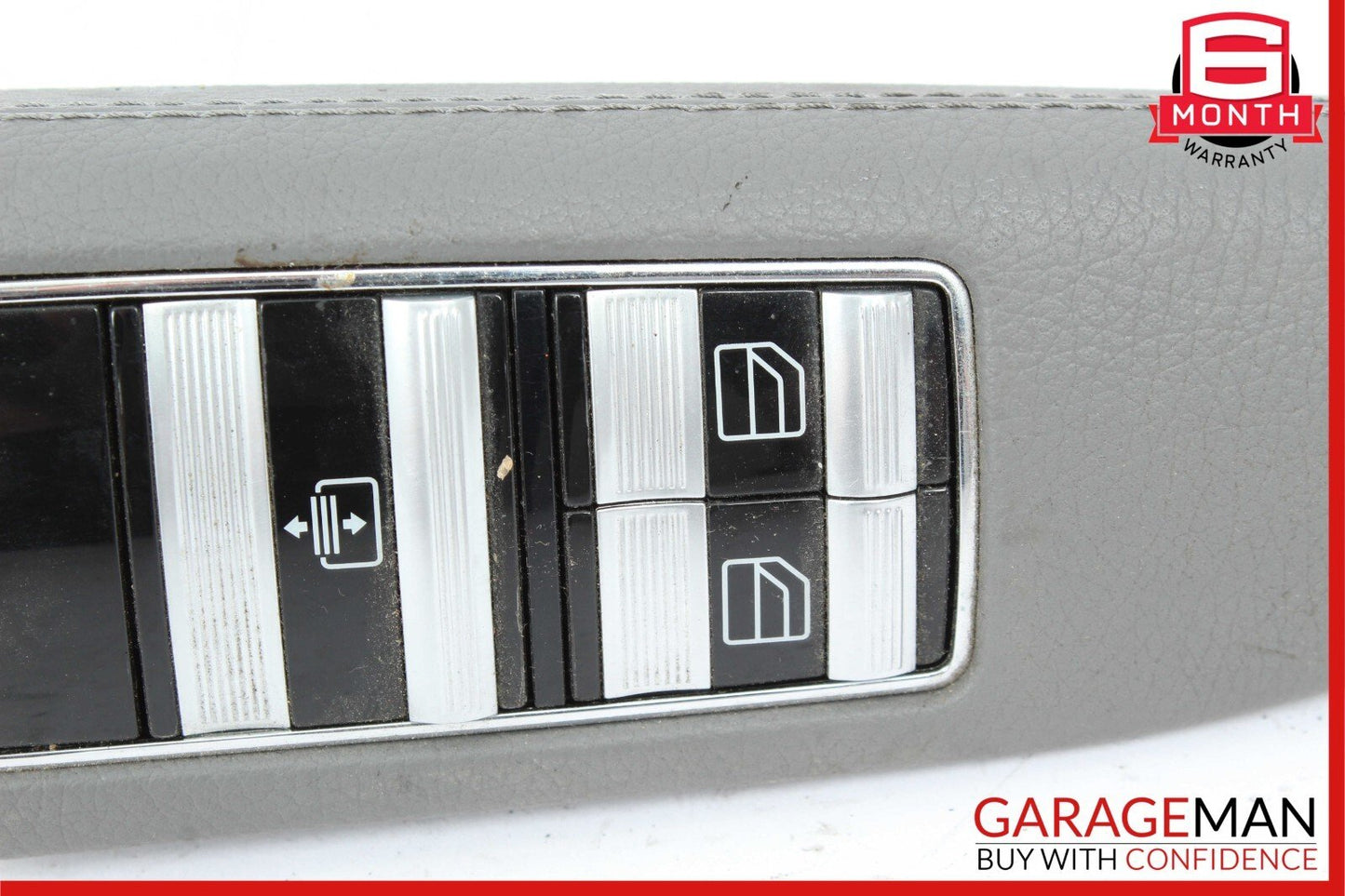 07-09 Mercedes W221 S550 S450 Rear Right Side Window Control Switch Black OEM