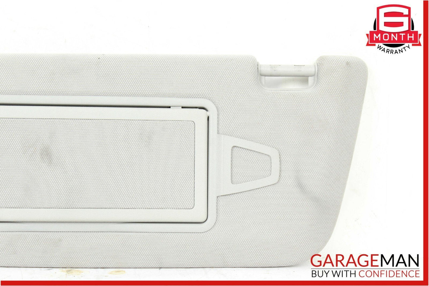 07-13 Mercedes W221 S550 Sun Visor Sunvisor Shade Cover Left Driver Side Gray