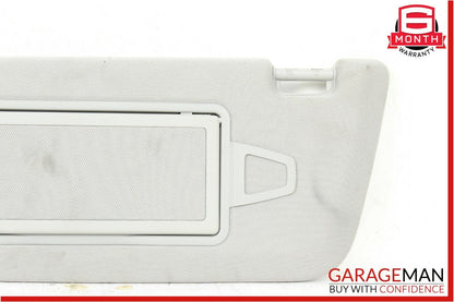 07-13 Mercedes W221 S550 Sun Visor Sunvisor Shade Cover Left Driver Side Gray