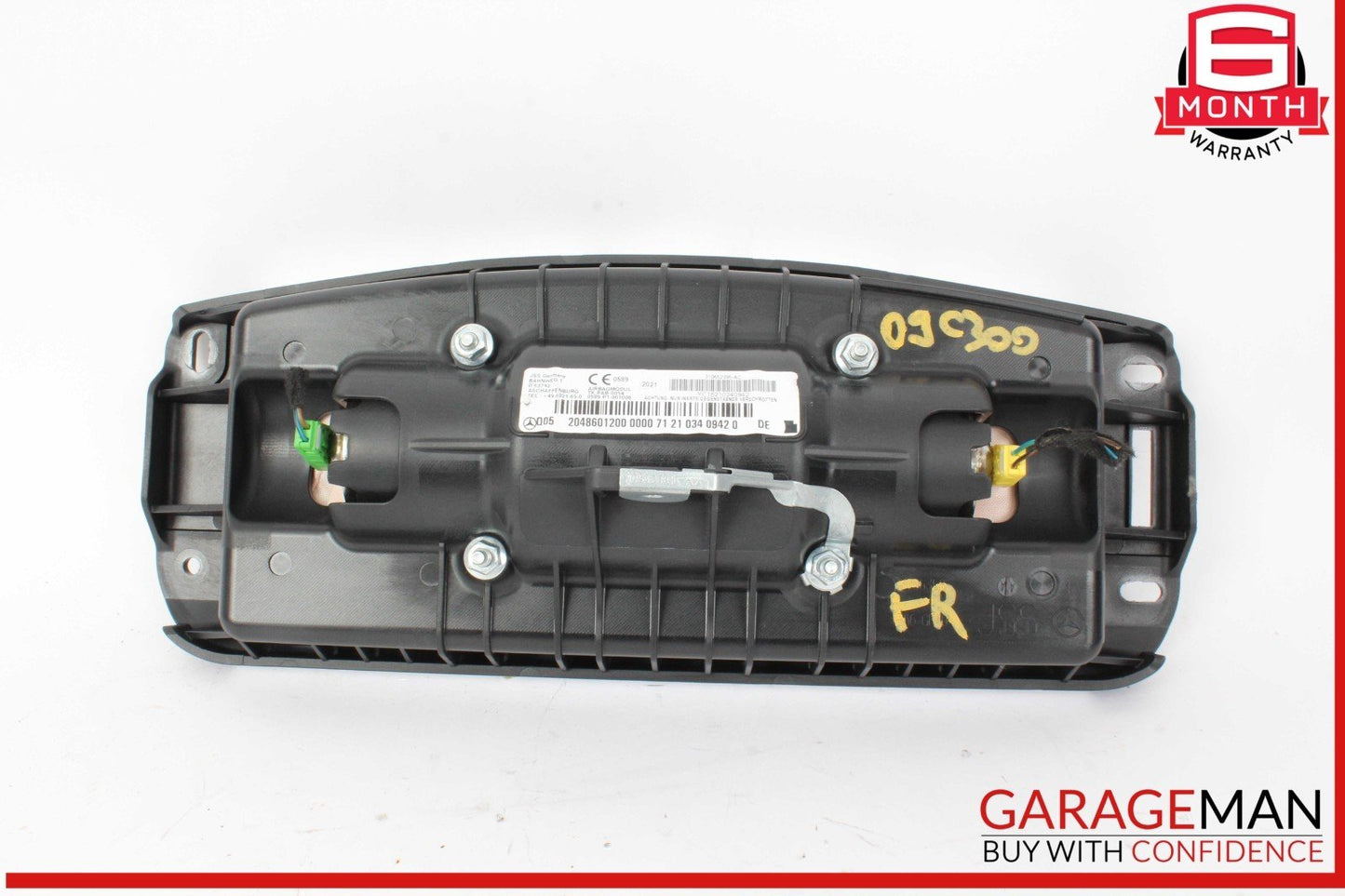 08-15 Mercedes W204 C300 C250 Front Right Passenger Side Dash Airbag Air Bag OEM