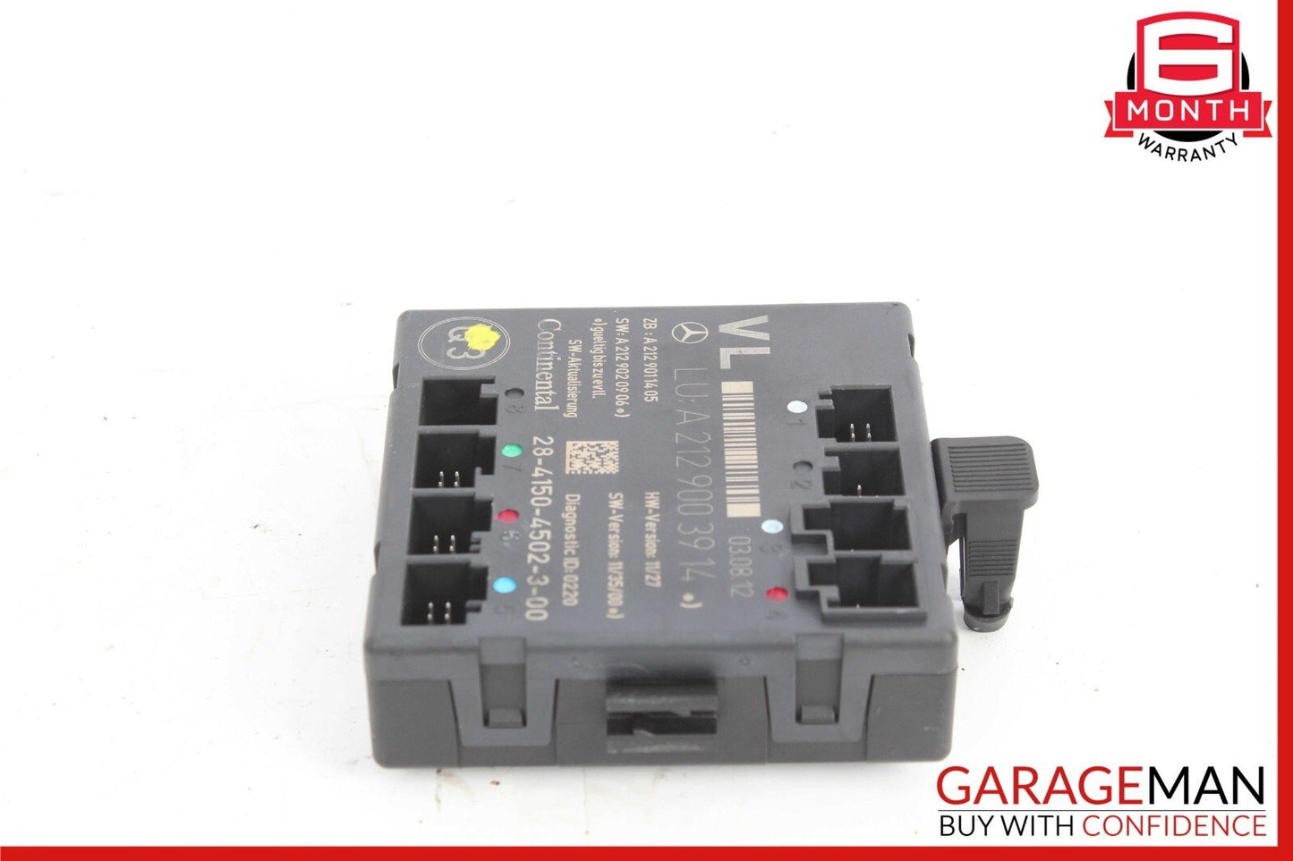 08-18 Mercedes W204 C250 CLS550 Front Left Driver Side Door Control Module OEM