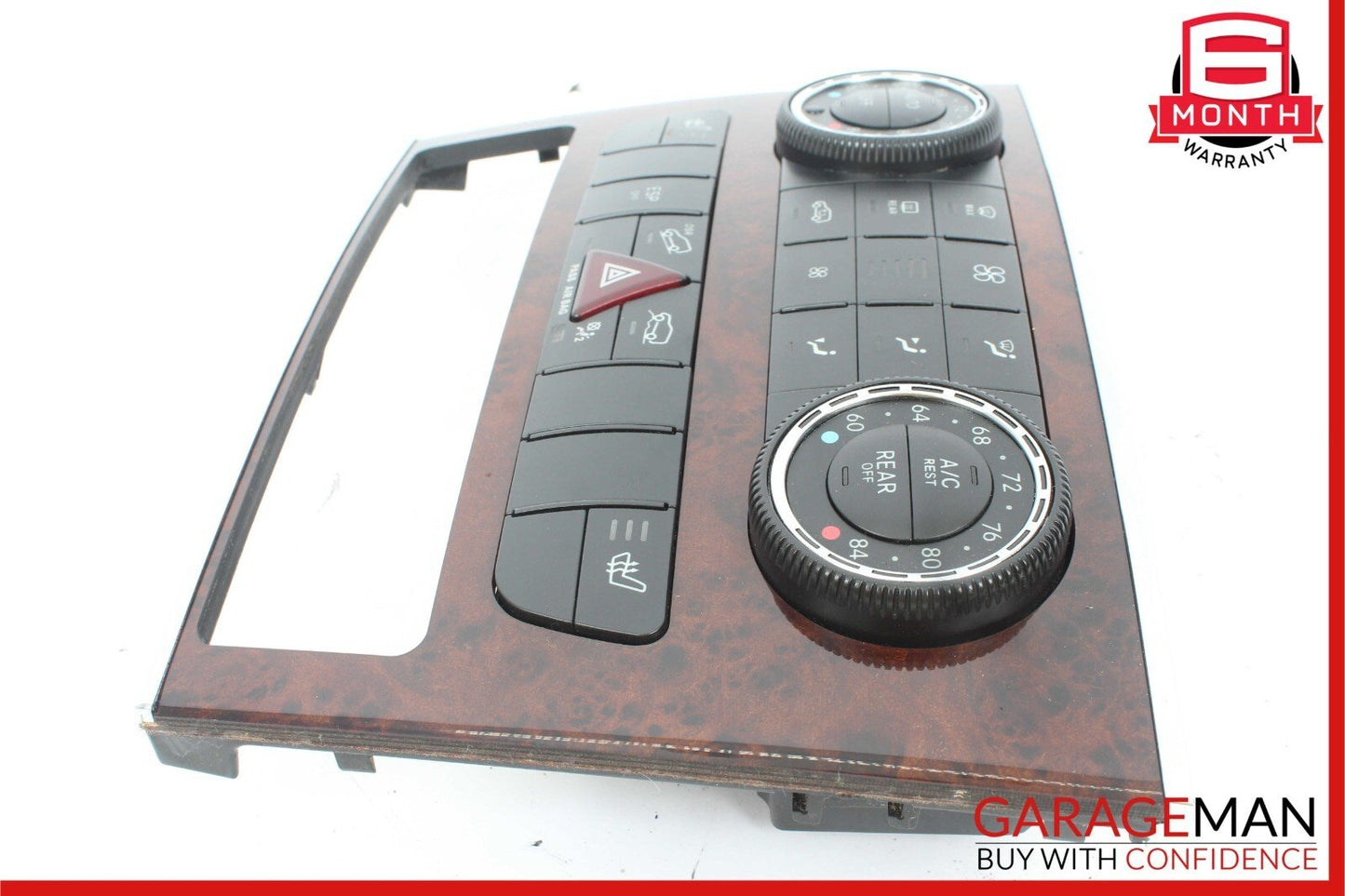 09-12 Mercedes W164 ML550 Center Dash AC A/C Heater Temperature Switch Assembly