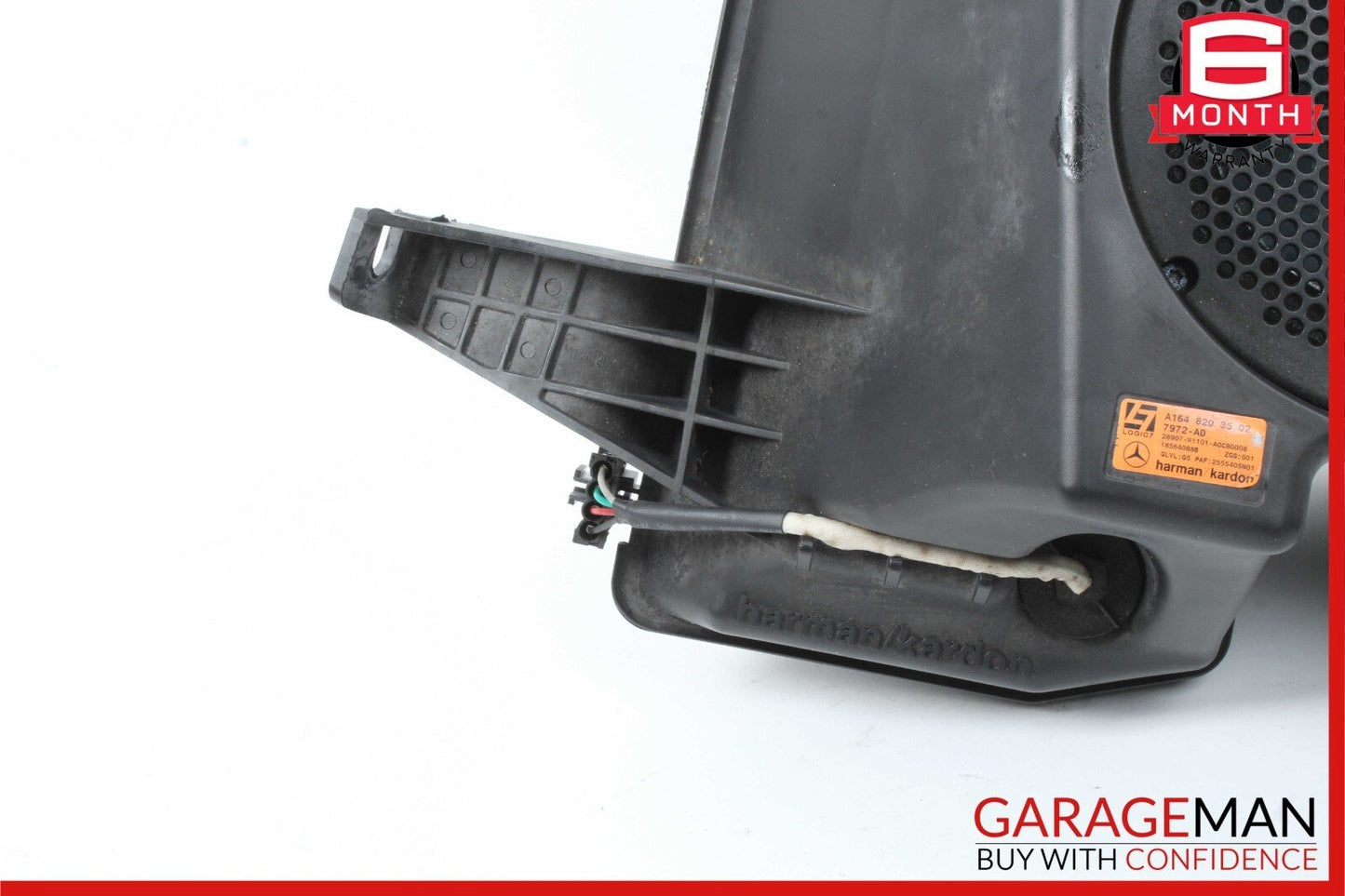 07-12 Mercedes GL320 GL450 Rear Harman Kardon Subwoofer Sub Woofer Audio Speaker