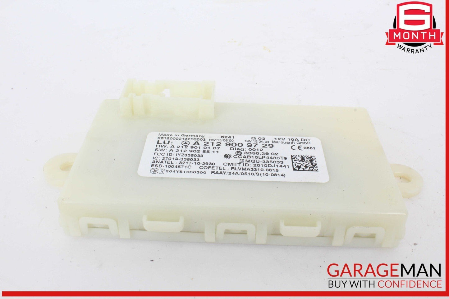 12-20 Mercedes X156 GLA250 SL550 E250 Keyless Go Entry Control Module Unit OEM
