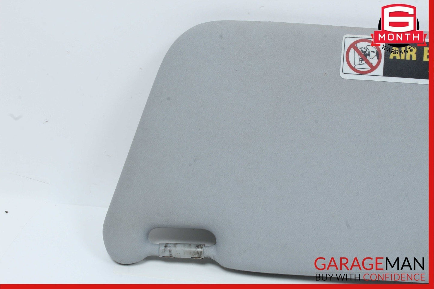 01-07 Mercedes W203 C240 C32 AMG Front Right Side Sunvisor Sun Visor Grey OEM