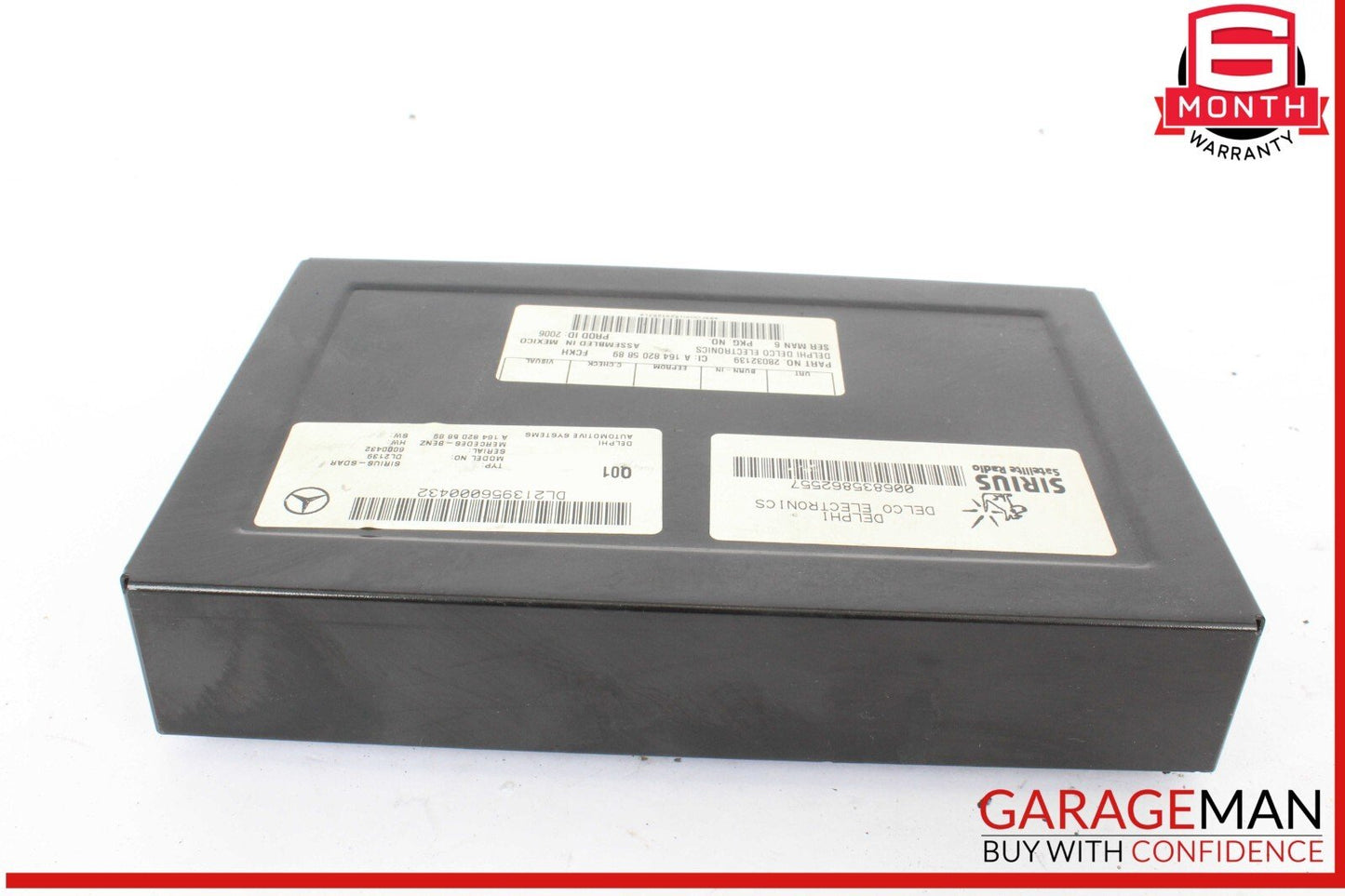 03-11 Mercedes W251 R500 4MATIC Sirius Satellite Radio Receiver 1648205889 OEM