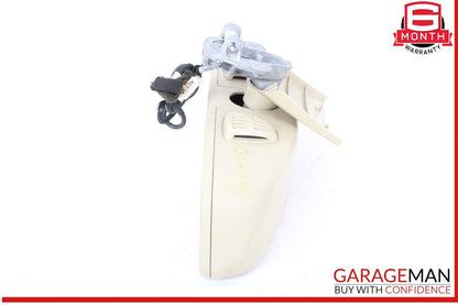12-17 Mercedes W204 C350 C300 E350 Top Upper Interior Rear View Mirror Beige OEM