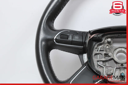 12-15 Audi A7 Premium Plus A6 S6 S7 4 Spoke Steering Wheel Black OEM