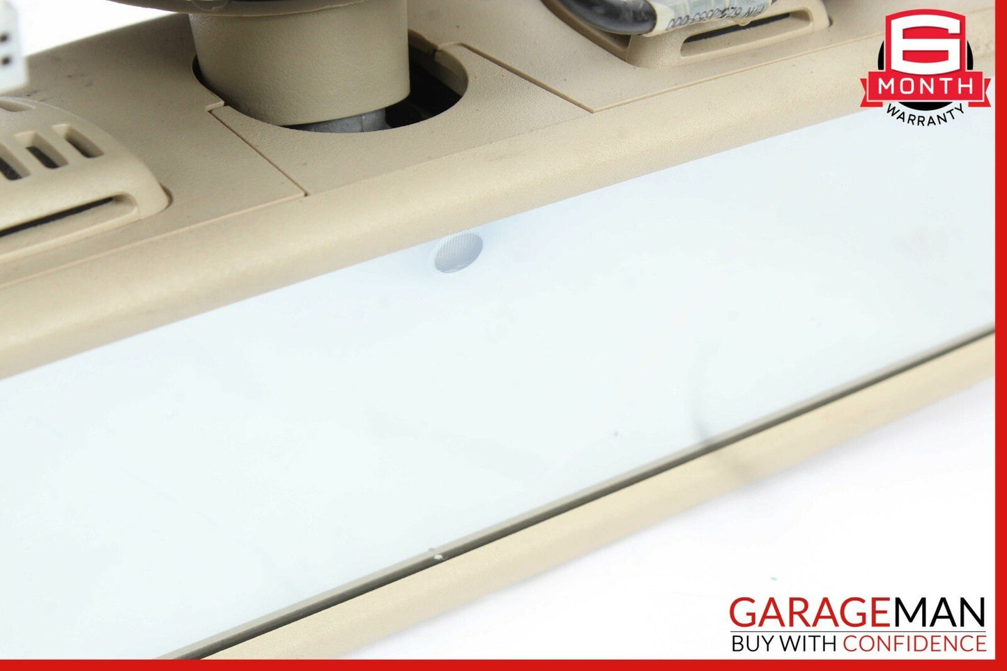 10-13 Mercedes W207 E350 E550 Interior Top Upper Rear View Mirror Assembly Beige