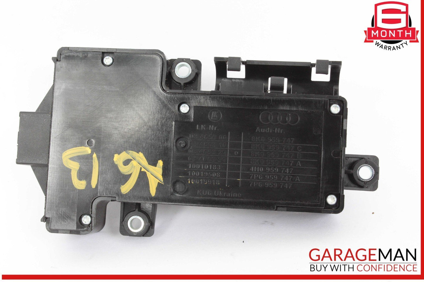 12-18 Audi A6 A7 Front Left Driver Side Power Seat Adjustment Switch OEM