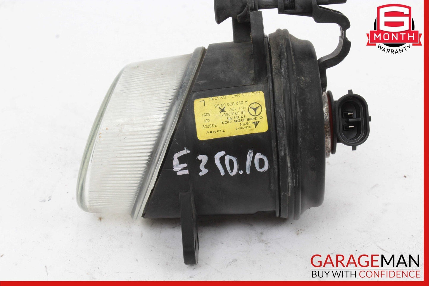 10-13 Mercedes W212 E350 Sport Front Left Bumper Fog Light Lamp 2128200956 OEM