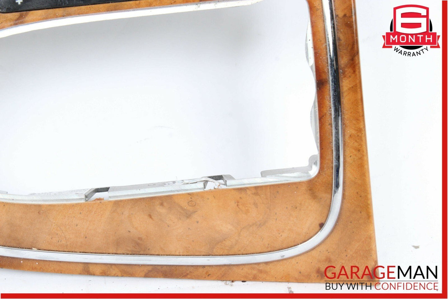 06-11 Mercedes W211 E350 CLS550 Center Console Shifter Trim Bezel Cover Wood OEM