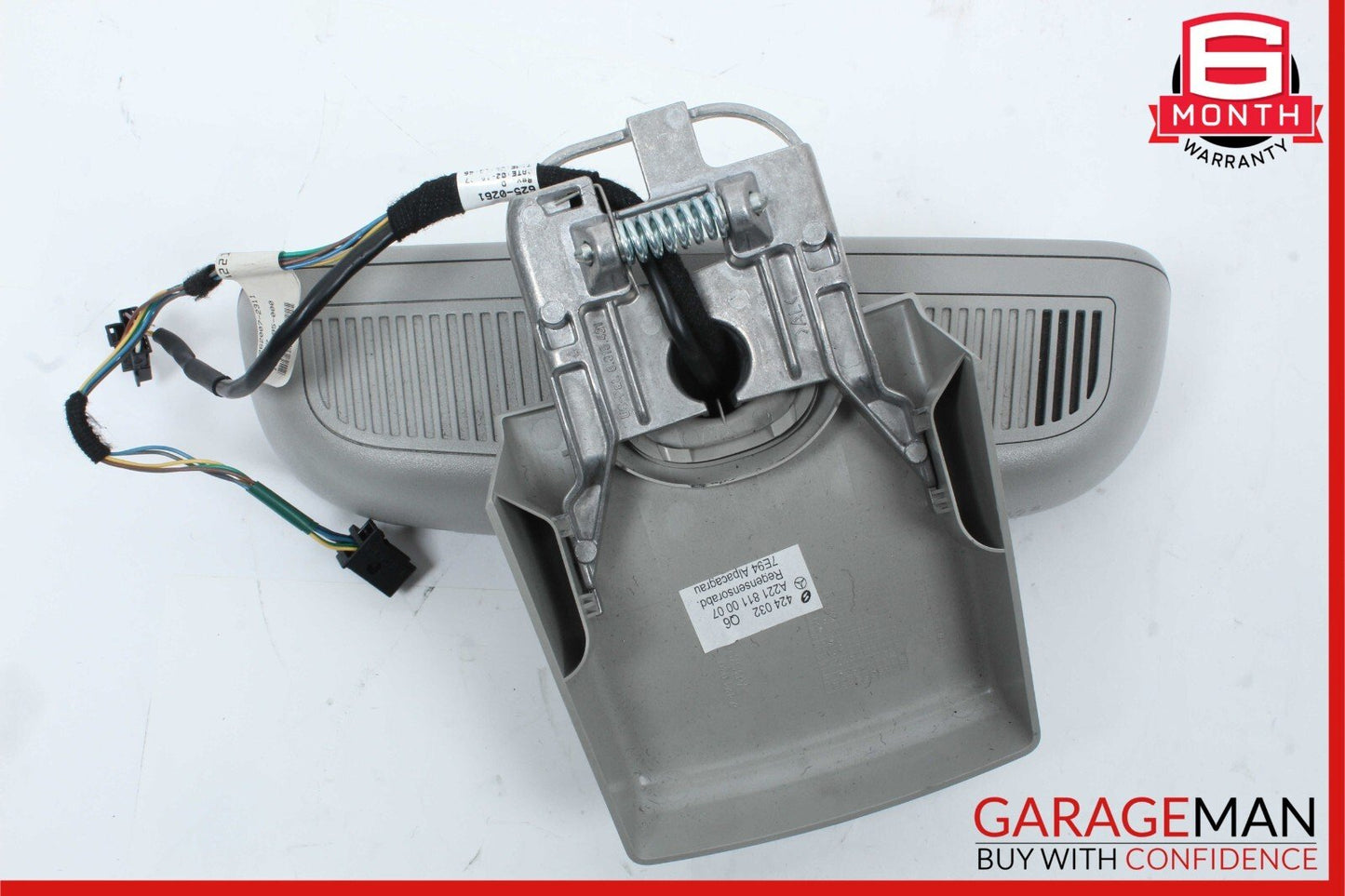 07-09 Mercedes W221 S550 S63 S600 AMG Interior Rear View Mirror Gray OEM