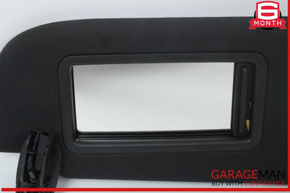 12-18 Audi A7 A6 Front Right Passenger Side Sun Visor Sunvisor Black OEM