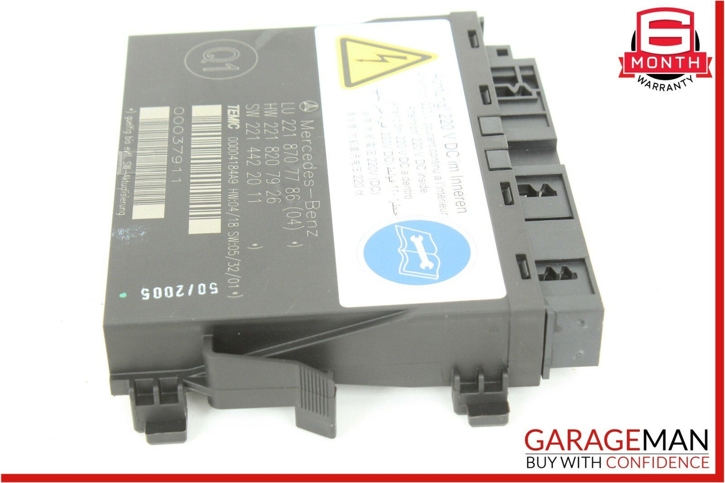 07-09 Mercedes W221 S550 S600 Front Right or Left Seat Computer Control Module