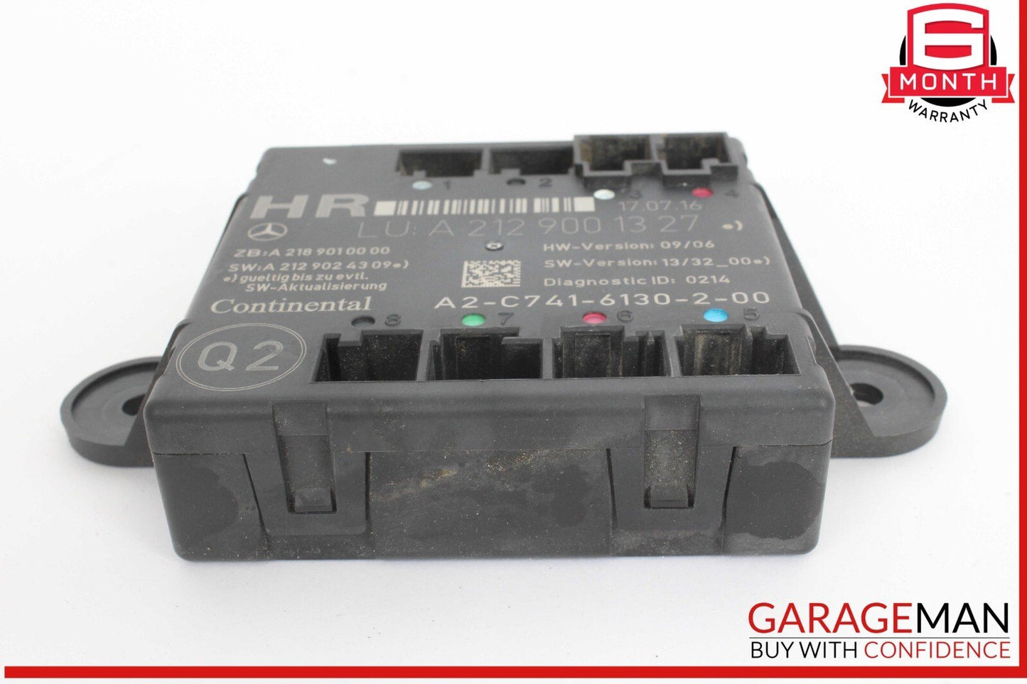 08-18 Mercedes W218 CLS500 E350 Rear Right Side Door Control Module OEM