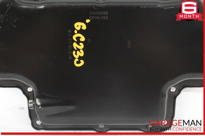 05-11 Mercedes W203 C230 Sport Engine Upper Oil Sump Baffle Pan 2720100128 OEM