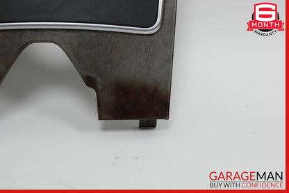 10-13 Mercedes W212 E350 E550 Center Console Switch Trim Bezel Wood OEM