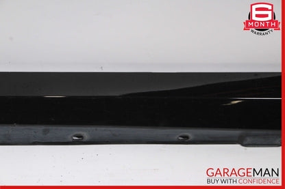 08-14 Mercedes W204 C300 Base Left Side Rocker Skirt Molding Panel Cover Black