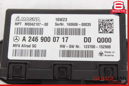 13-19 Mercedes W117 CLA45 AMG All Wheel Drive ECU Control Module 2469000717 OEM