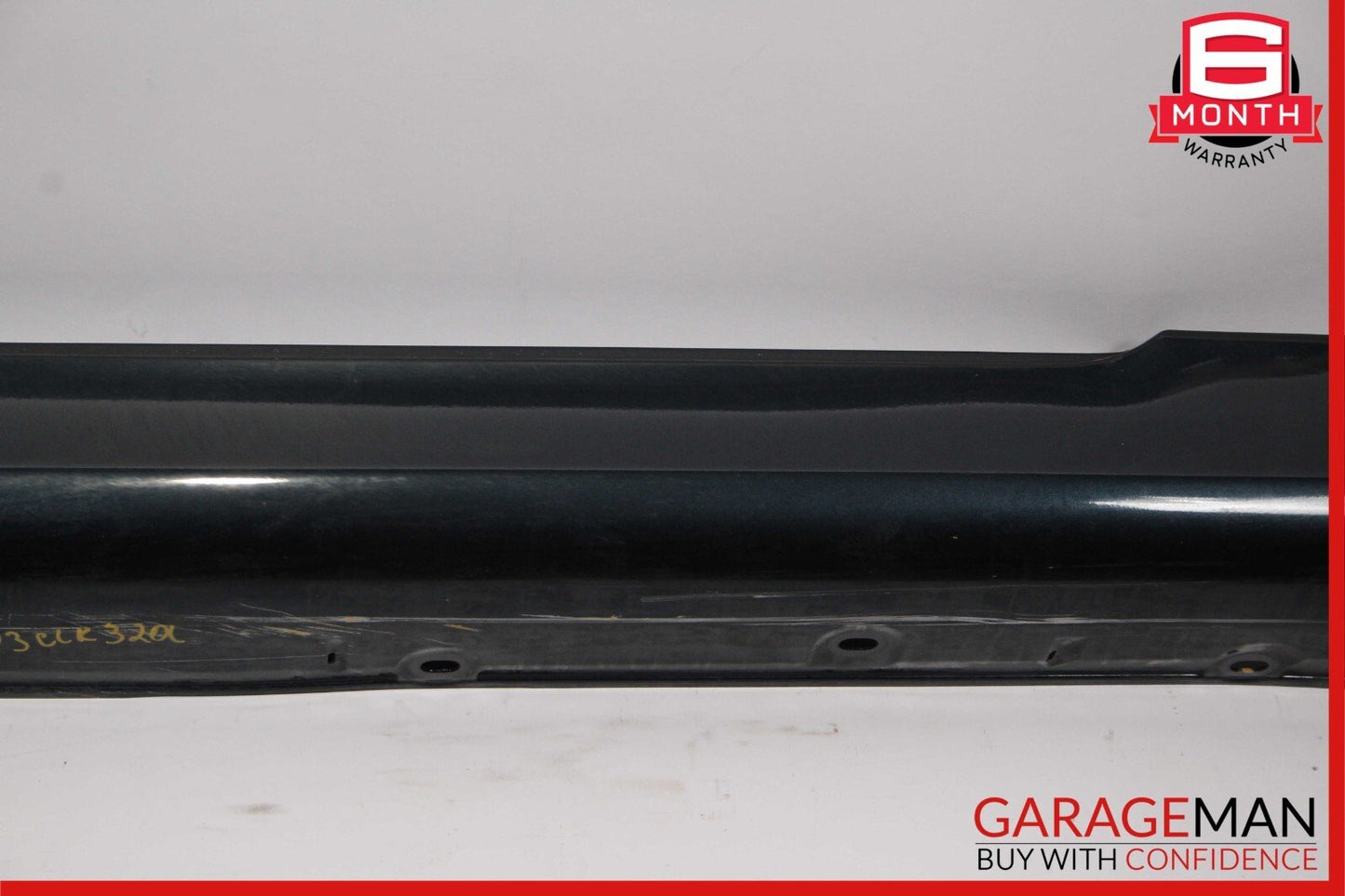 97-03 Mercedes W208 CLK320 Left Side Skirt Rocker Panel Molding Green Black