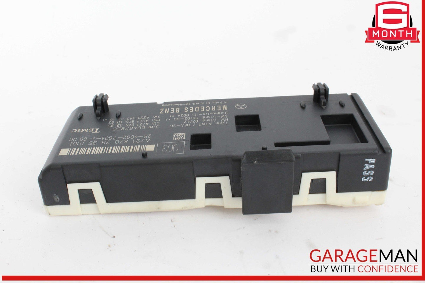 07-14 Mercedes W221 S550 S400 Trunk Release Remote Open Close Module Unit OEM